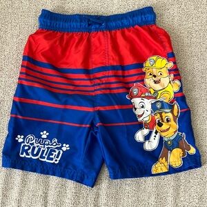 Paw patrol swim trunks